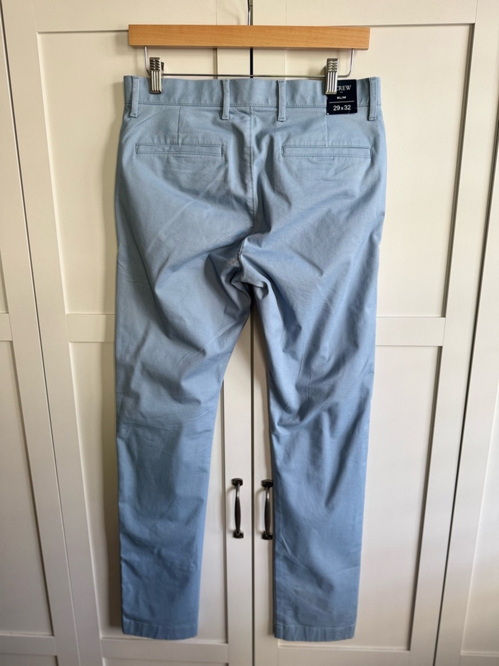 J.Crew Factory Slim-Fit TruTemp365® Chino Pant 29x32 Danube Blue - Picture 4 of 7